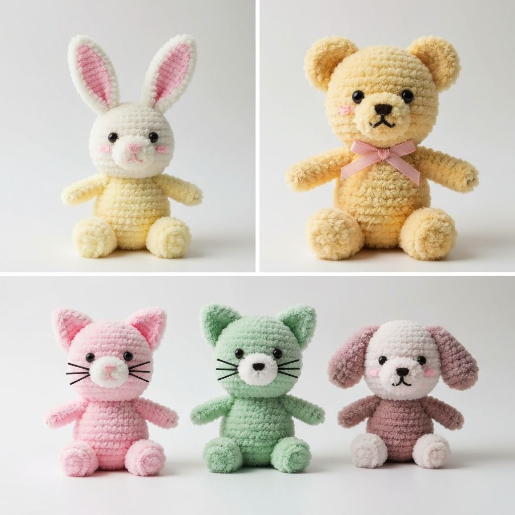 Animais de Arte Felpuda