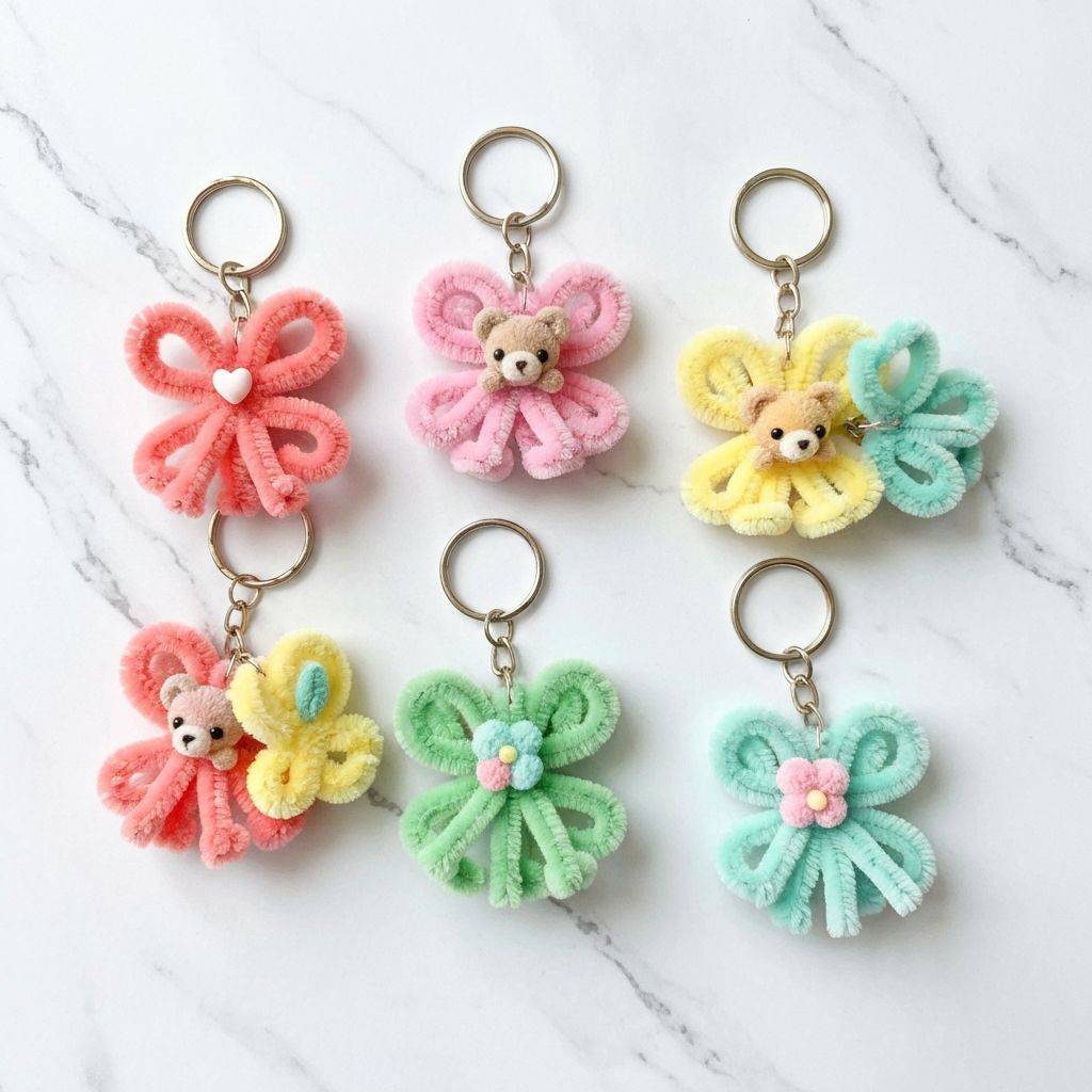 Chaveiros de Arte Felpuda